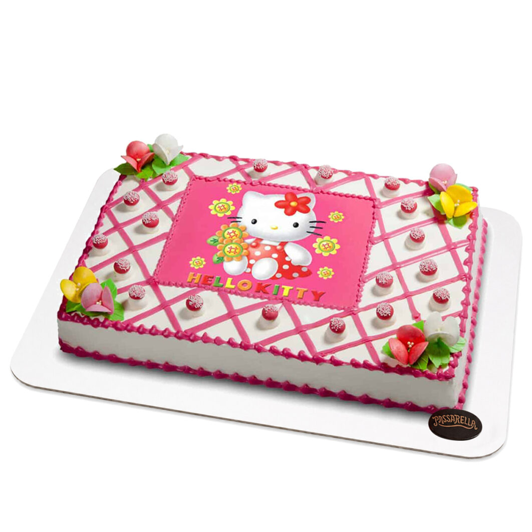 K111 Hello Kitty στον κήπο