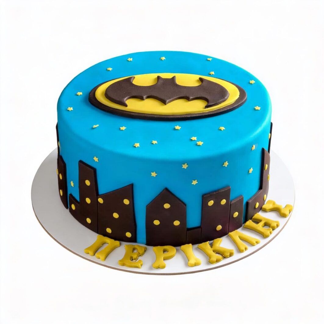 Κ119 Batman Tower Cake