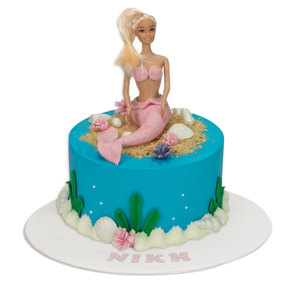 Κ259 Pink Mermaid Cake