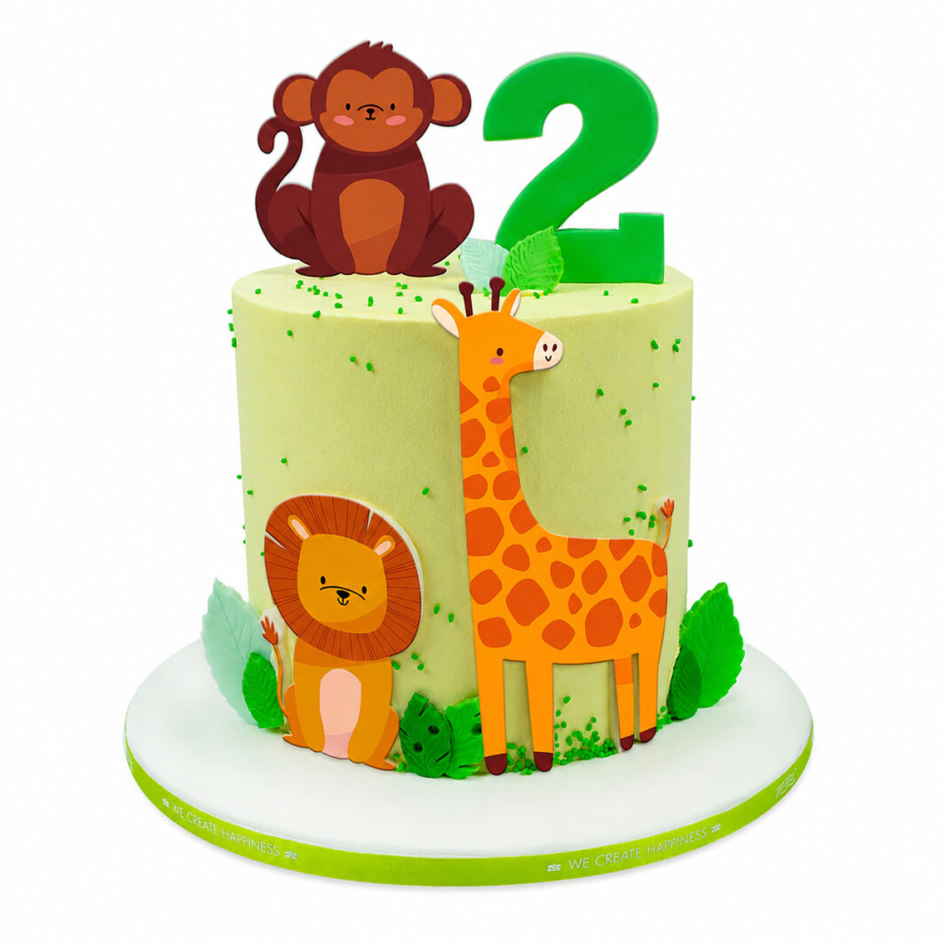 Κ237 Jungle Animals Cake