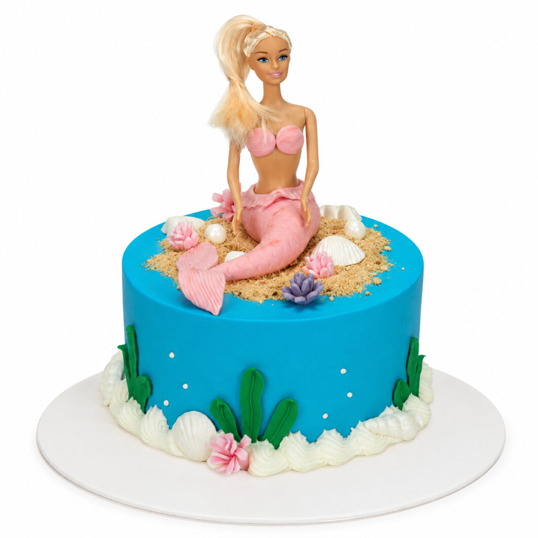 Κ259 Pink Mermaid Cake