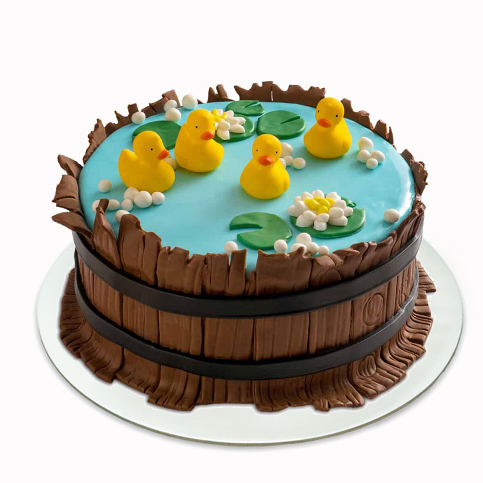 Κ173 Barrel with baby ducks