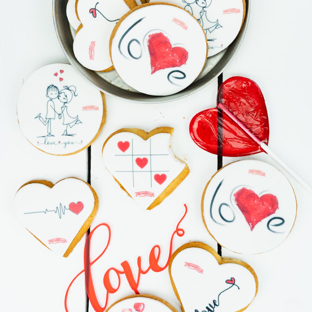 Valentine’s Edition:  6 Μπισκότα Αγίου Βαλεντίνου