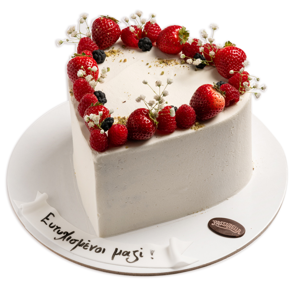 Κ315 Vintage Καρδιά Cake