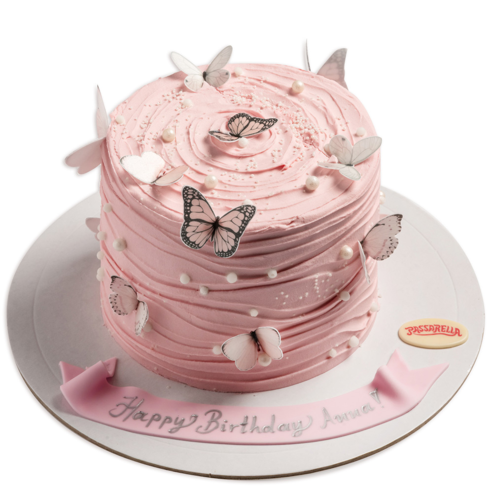 Κ332 Ρομαντικές Πεταλούδες Cake