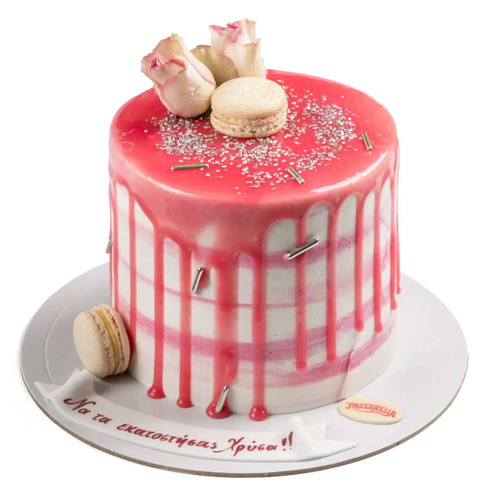 Κ337 Pink Blossom Cake